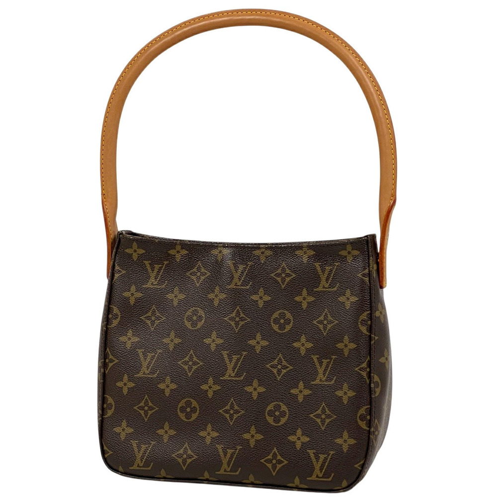 Louis Vuitton Looping Shoulder Bag Monogram Brown